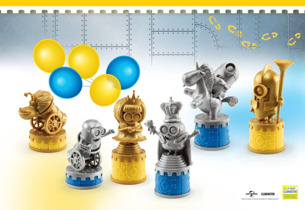 MINIONS Medieval Mayhem Chess Set