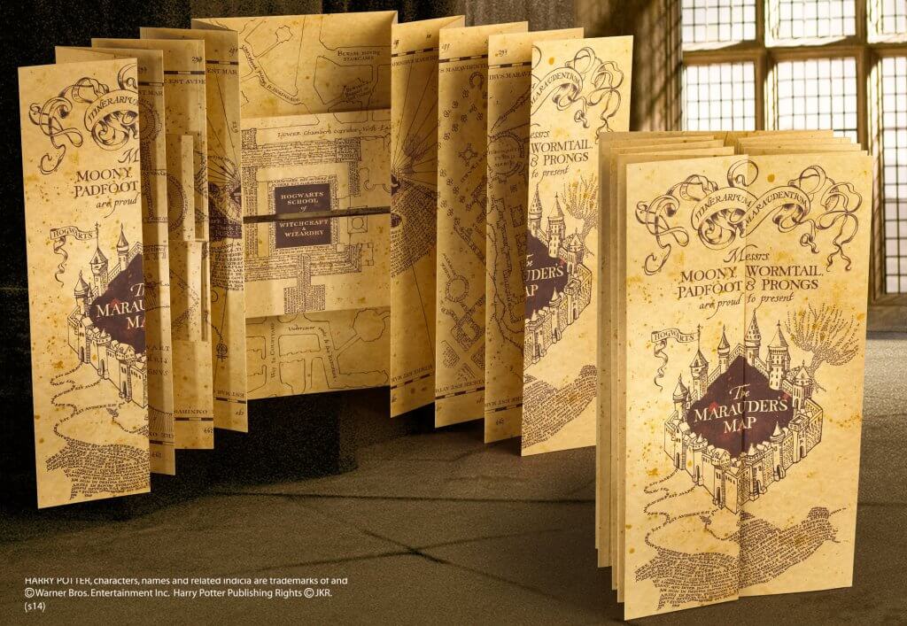 HARRY POTTER Marauder's Map - Ozzie Collectables