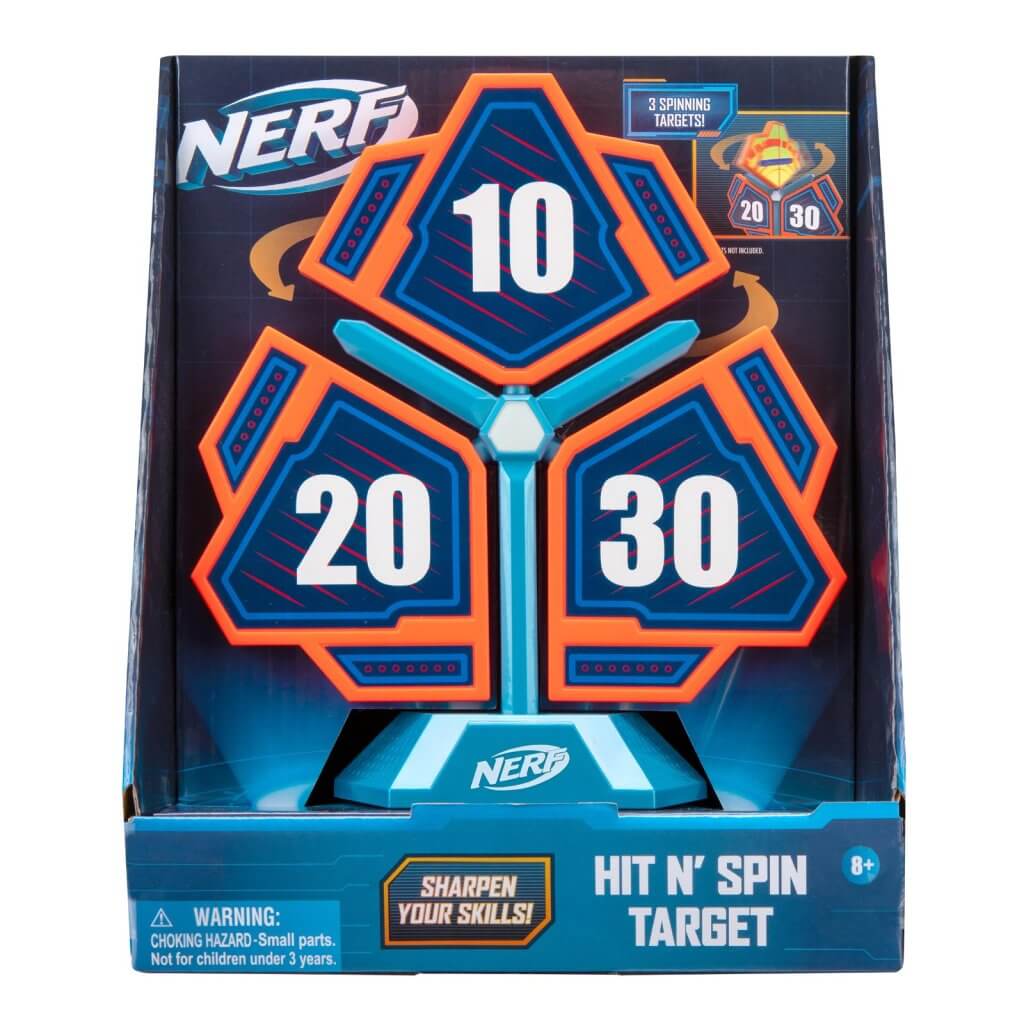NERF - ELITE Target Hit N' Spin Target