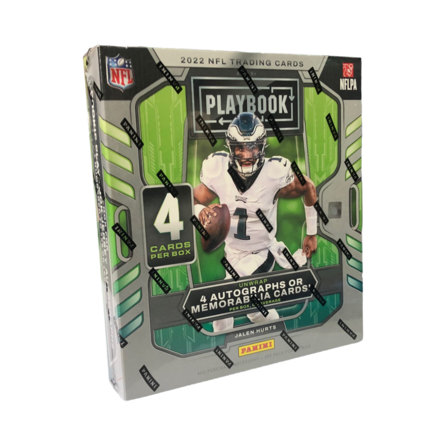 NFL - 2022 Playbook Football Hobby Trading Cards (Display of 1)