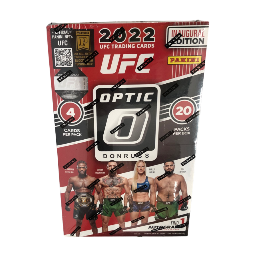 UFC - 2022 Donruss Optic Ultimate Fighting Championship Hobby Trading Cards (Display of 20)
