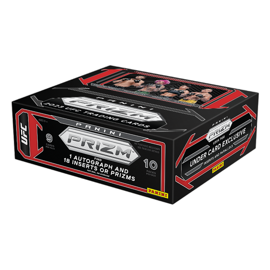 UFC - 2023 Prizm Under Card Trading Cards (Dispay of 10)