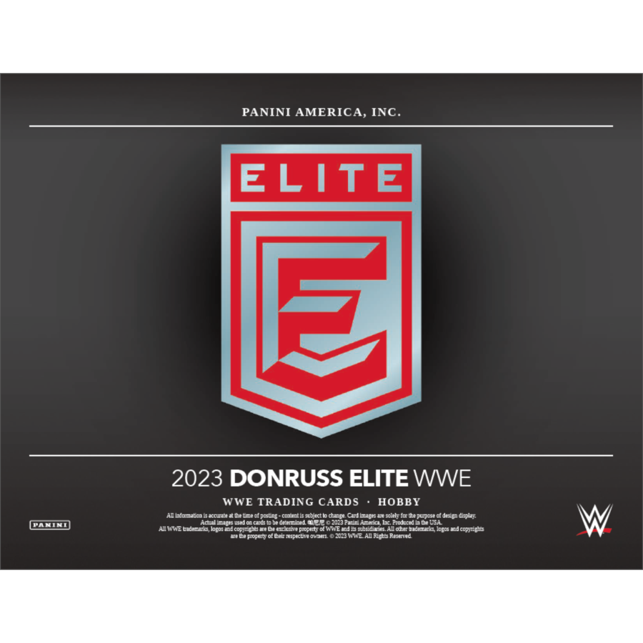 WWE - 2023 Donruss Elite WWE Hobby Trading Cards (Display of 20)