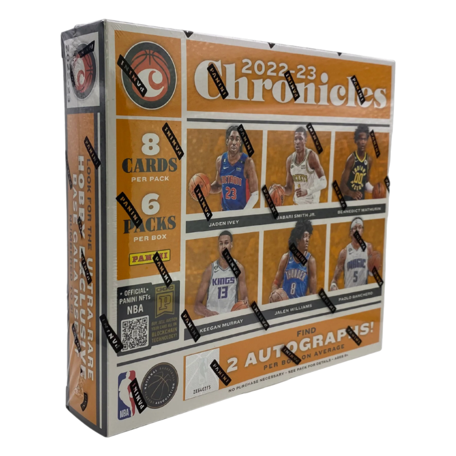 NBA 2022/23 Chronicles Hobby Basketball Trading Cards [Display of 6