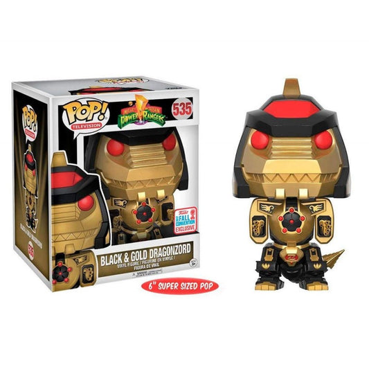Power Rangers - Black and Gold Dragonzord 2017 Fall Convention Exclusive 6 Inch Pop! Vinyl #535