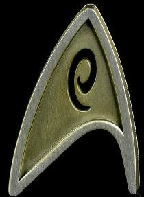 Star Trek: Beyond - Operations Magnetic Insignia Badge - Ozzie Collectables
