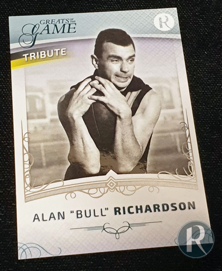 Aussie Rules - Greats of the Game Dynasty Richardson Signature Card