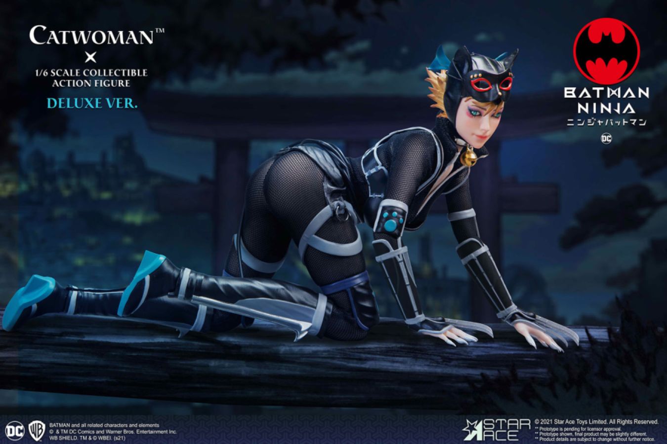 Batman - Catwoman Ninja Deluxe 1:6 Scale 12" Action Figure