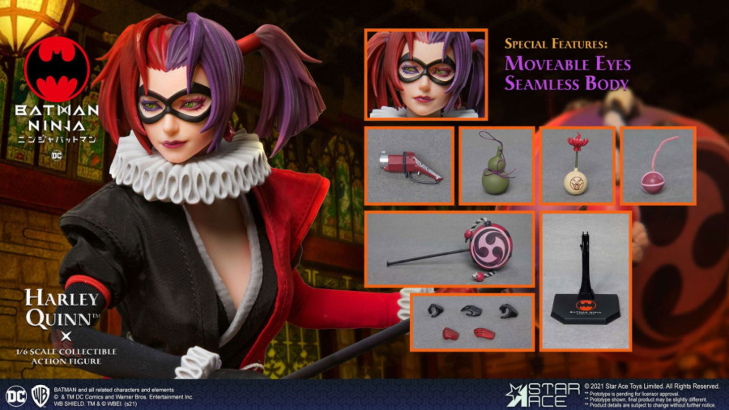Batman - Harley Quinn Ninja Deluxe 1:6 Scale 12" Action Figure