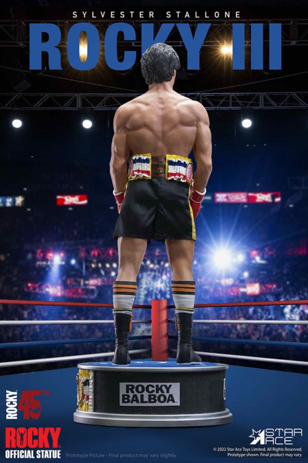 Rocky 3 - Rocky Deluxe 1:4 Scale Statue