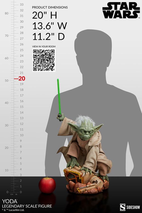 Star Wars - Yoda 1:2 Scale Legendary Statue