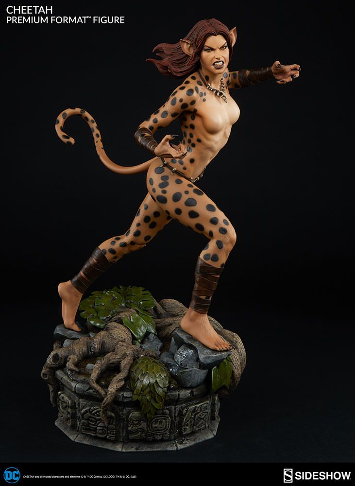 Wonder Woman - Cheetah Premium Format Statue Exclusive - Ozzie Collectables