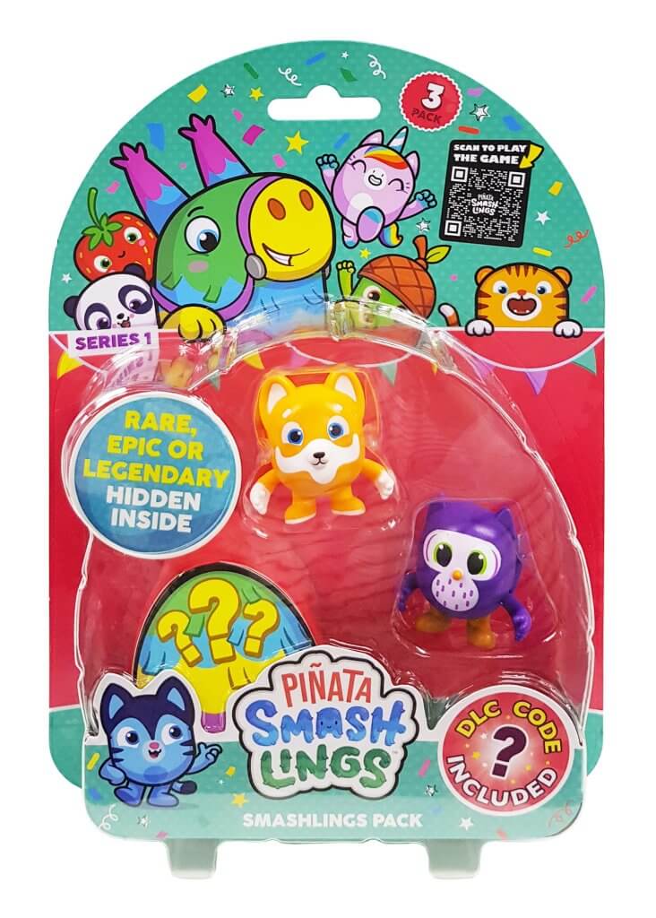 PIÑATA SMASHLINGS 3 Figure Packs