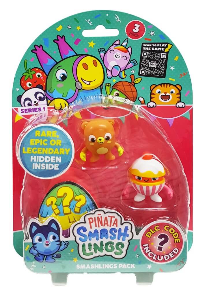 PIÑATA SMASHLINGS 3 Figure Packs