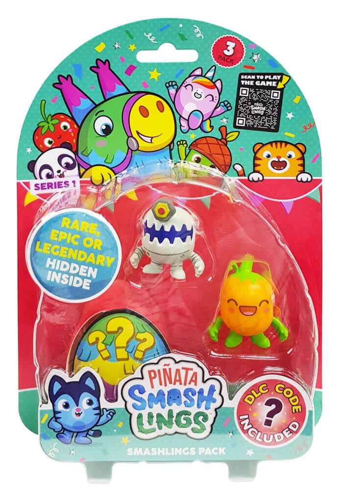 PIÑATA SMASHLINGS 3 Figure Packs