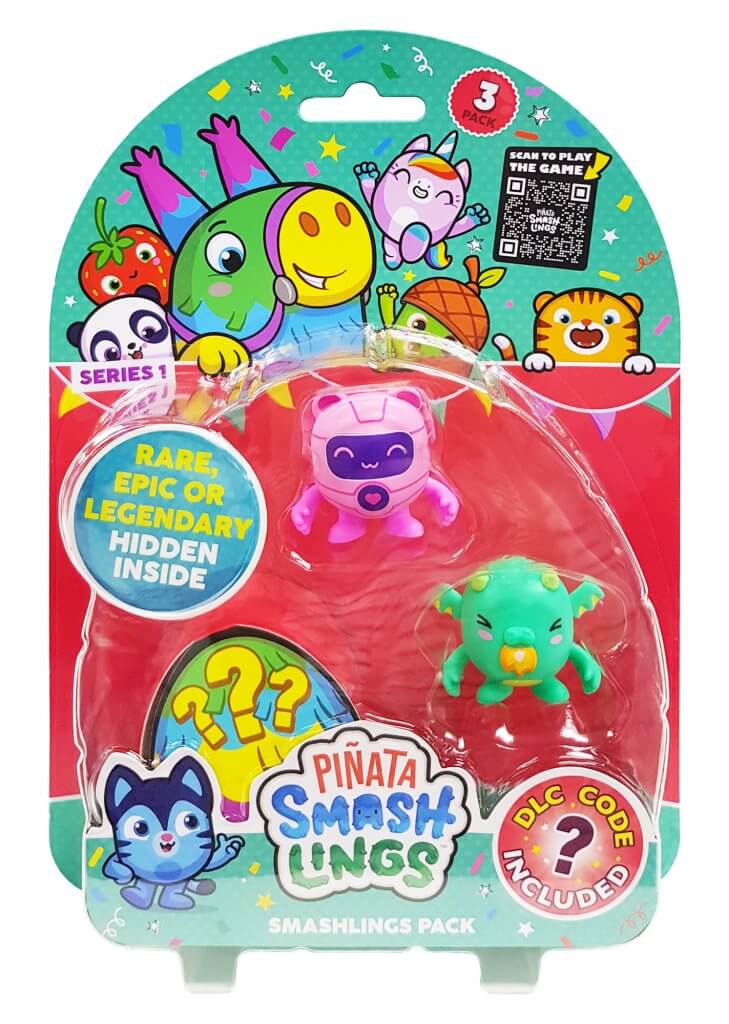 PIÑATA SMASHLINGS 3 Figure Packs