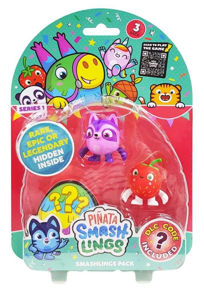 PIÑATA SMASHLINGS 3 Figure Packs