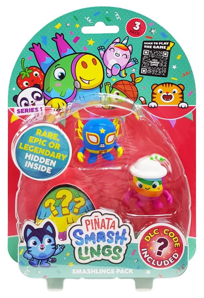 PIÑATA SMASHLINGS 3 Figure Packs