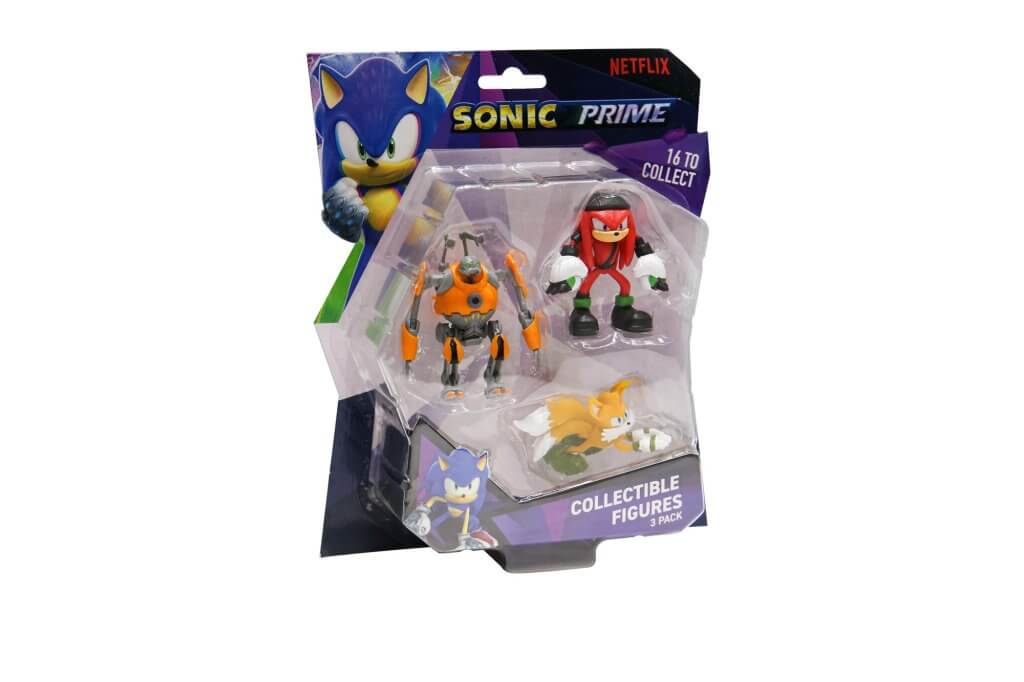 SONIC 6.5 cm figures 3pk blister