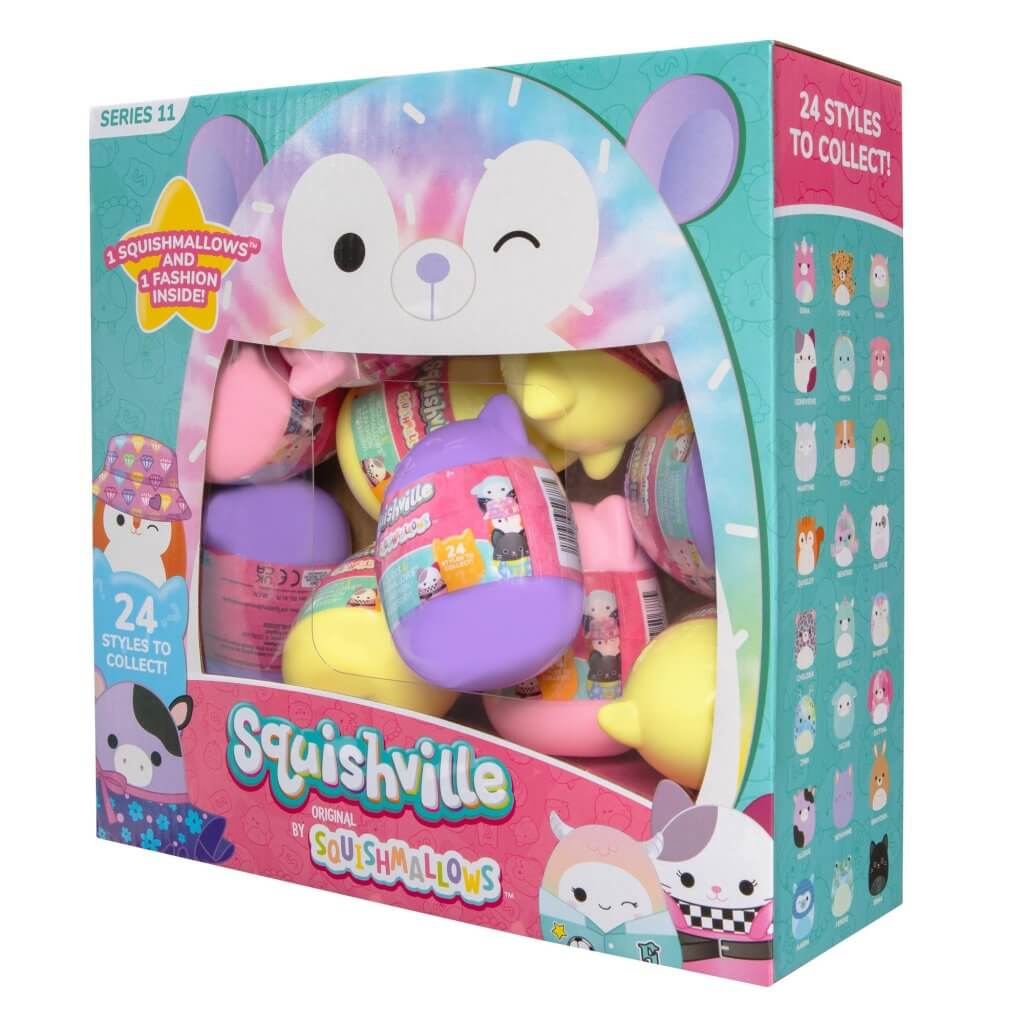SQUISHMALLOWS SQUISHVILLE - Mystery Mini Plush W11 (Asst)