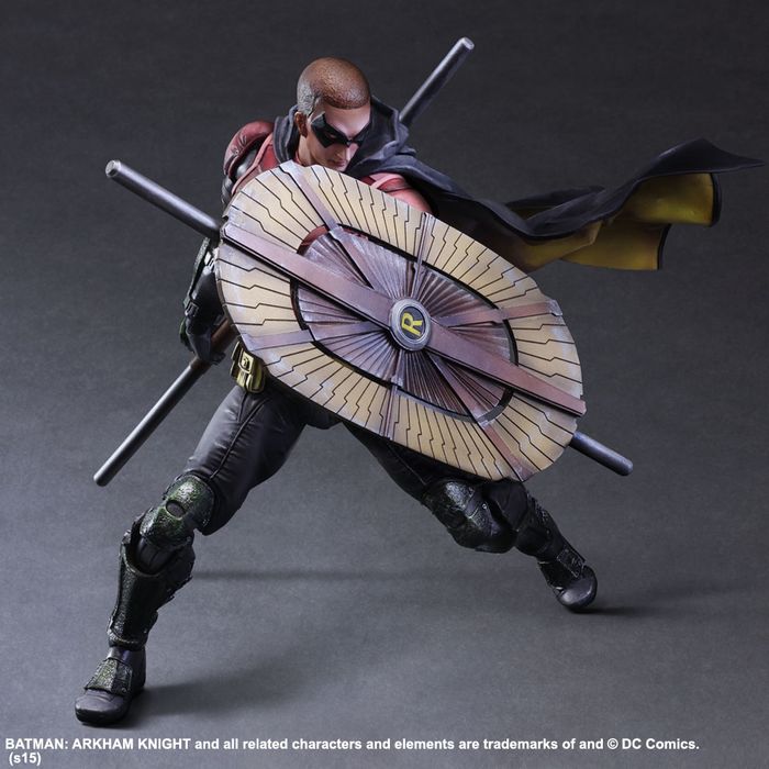 Batman: Arkham Knight - Robin Play Arts Action Figure - Ozzie Collectables
