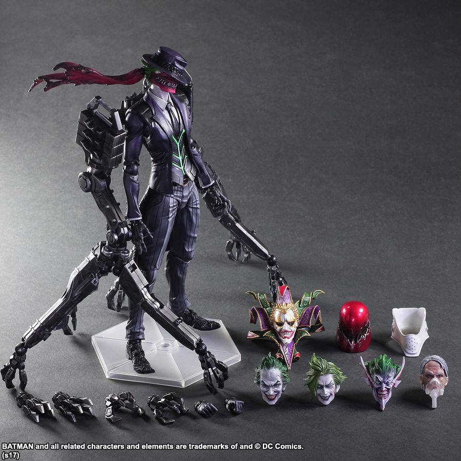 Batman - Joker Tetsuya Nomura Play Arts Action Figure - Ozzie Collectables