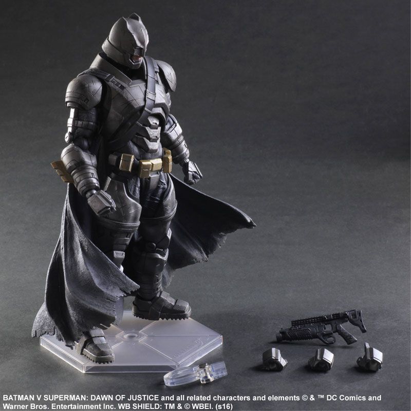 Batman v Superman: Dawn of Justice - Armored Batman Play Arts Action Figure - Ozzie Collectables