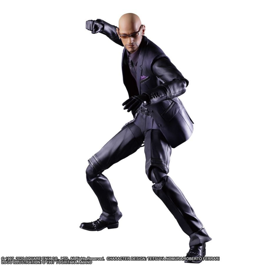 Final Fantasy VII - Rude Play Arts Action Figure - Ozzie Collectables