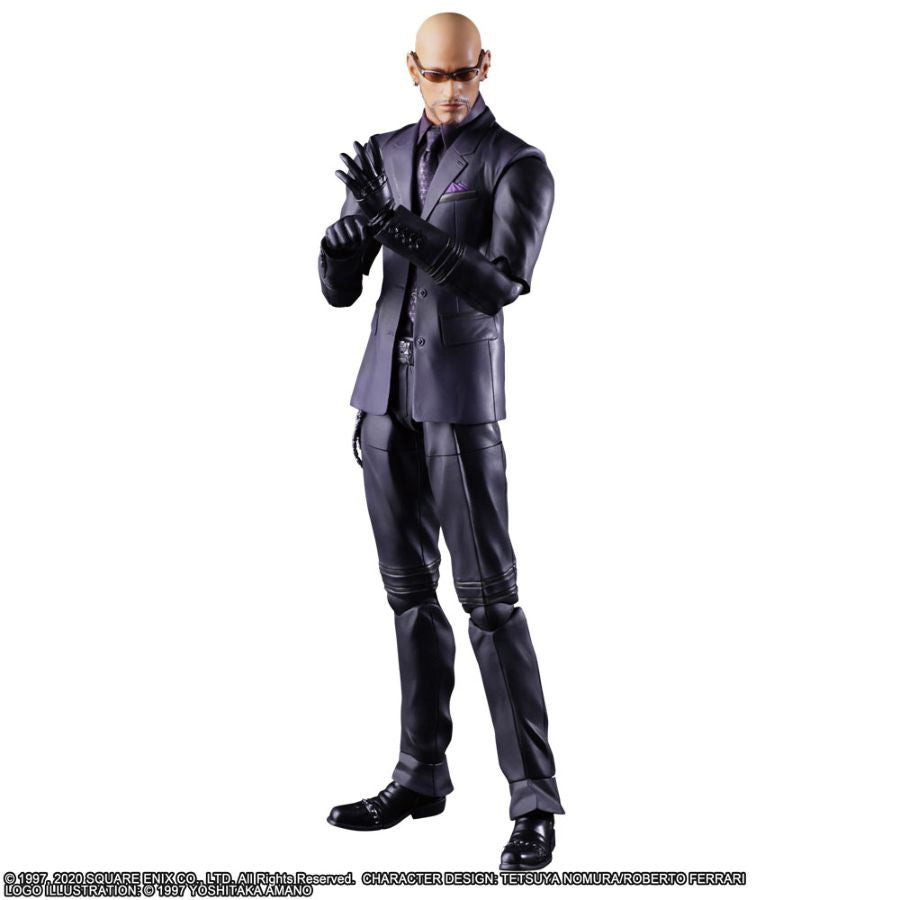 Final Fantasy VII - Rude Play Arts Action Figure - Ozzie Collectables