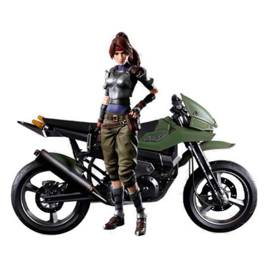 Final Fantasy VII - Jessie & Motorcycle Play Arts Action Figure