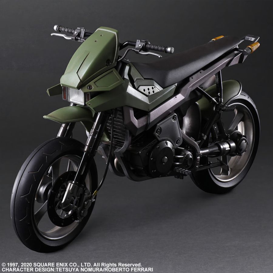 Final Fantasy VII - Jessie & Motorcycle Play Arts Action Figure
