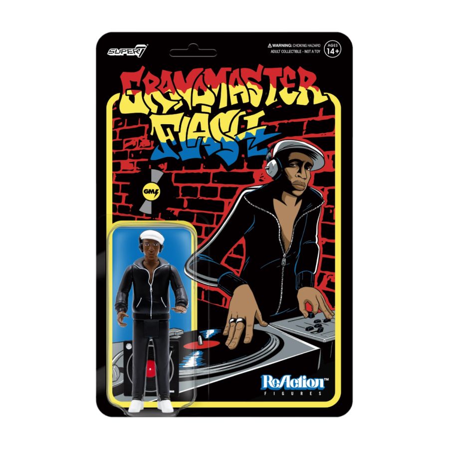 Grandmaster Flash - Grandmaster Flash ReAction 3.75" Action Figure
