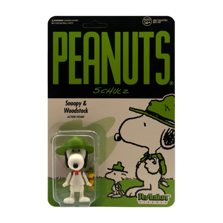 Peanuts - Beagle Scout Snoopy ReAction 3.75" Action Figure