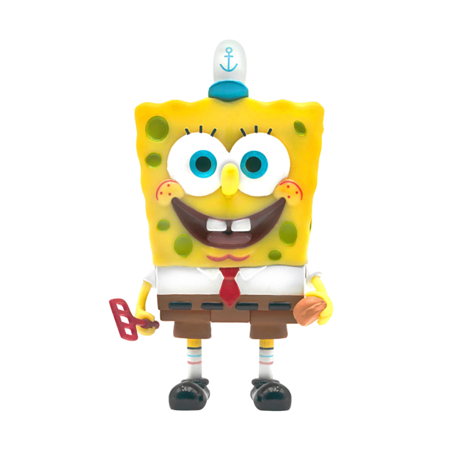SpongeBob SquarePants - SpongeBob SquarePants ReAction 3.75" Action Figure