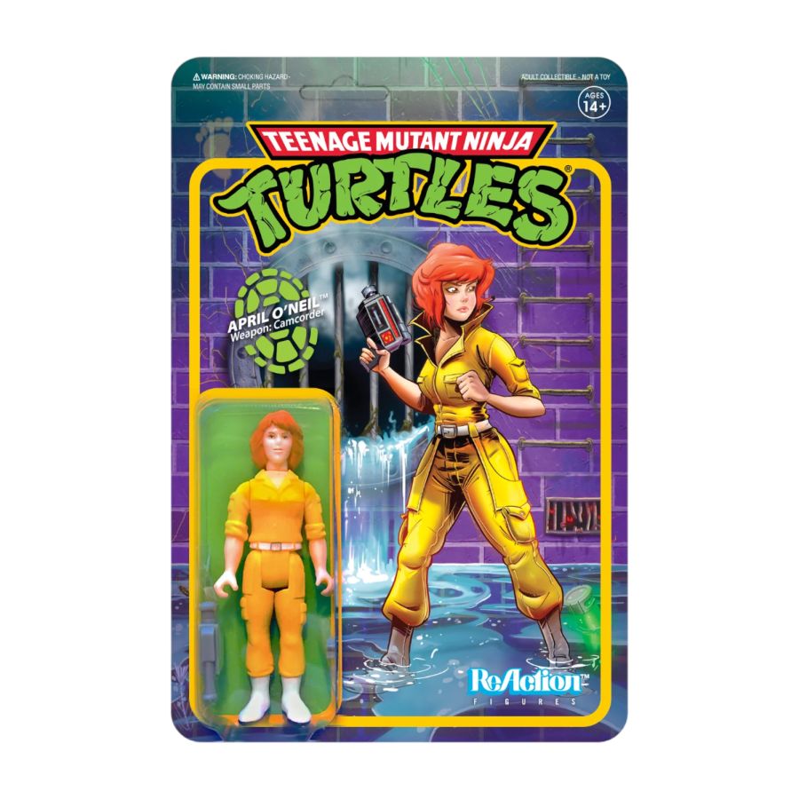 Teenage Mutant Ninja Turtles (TV'87) - April O'Neil ReAction 3.75" Action Figure