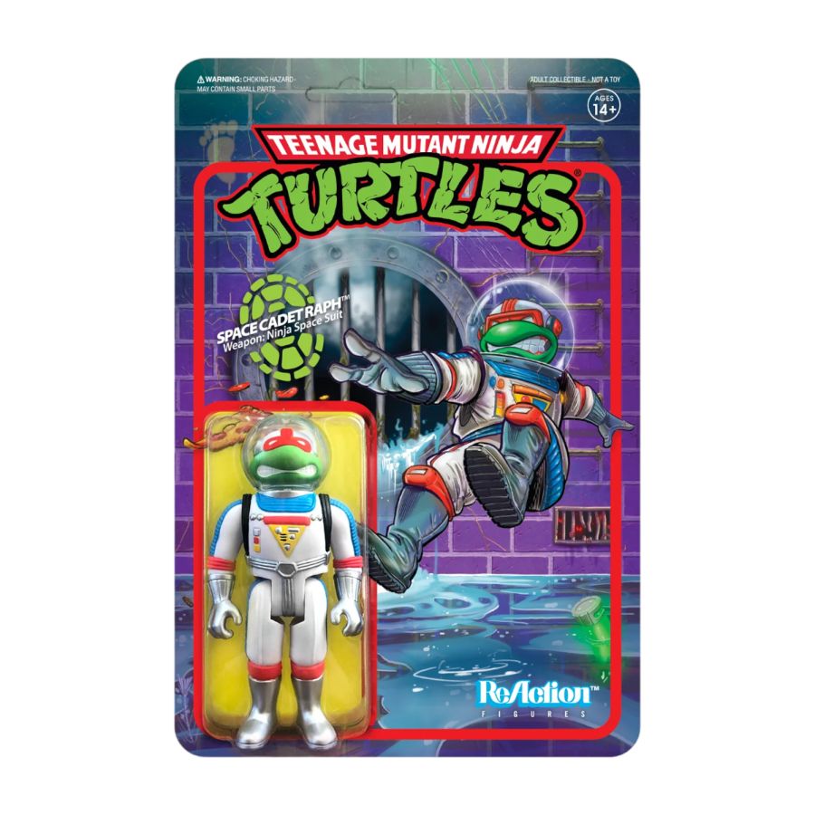 Teenage Mutant Ninja Turtles (TV'87) - Space Cadet Raphael ReAction 3.75" Action Figure