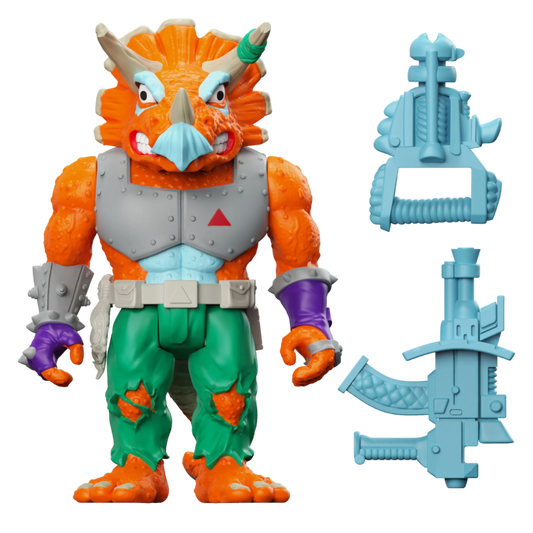 Teenage Mutant Ninja Turtles (TV'87) - Triceratron ReAction 3.75" Action Figure