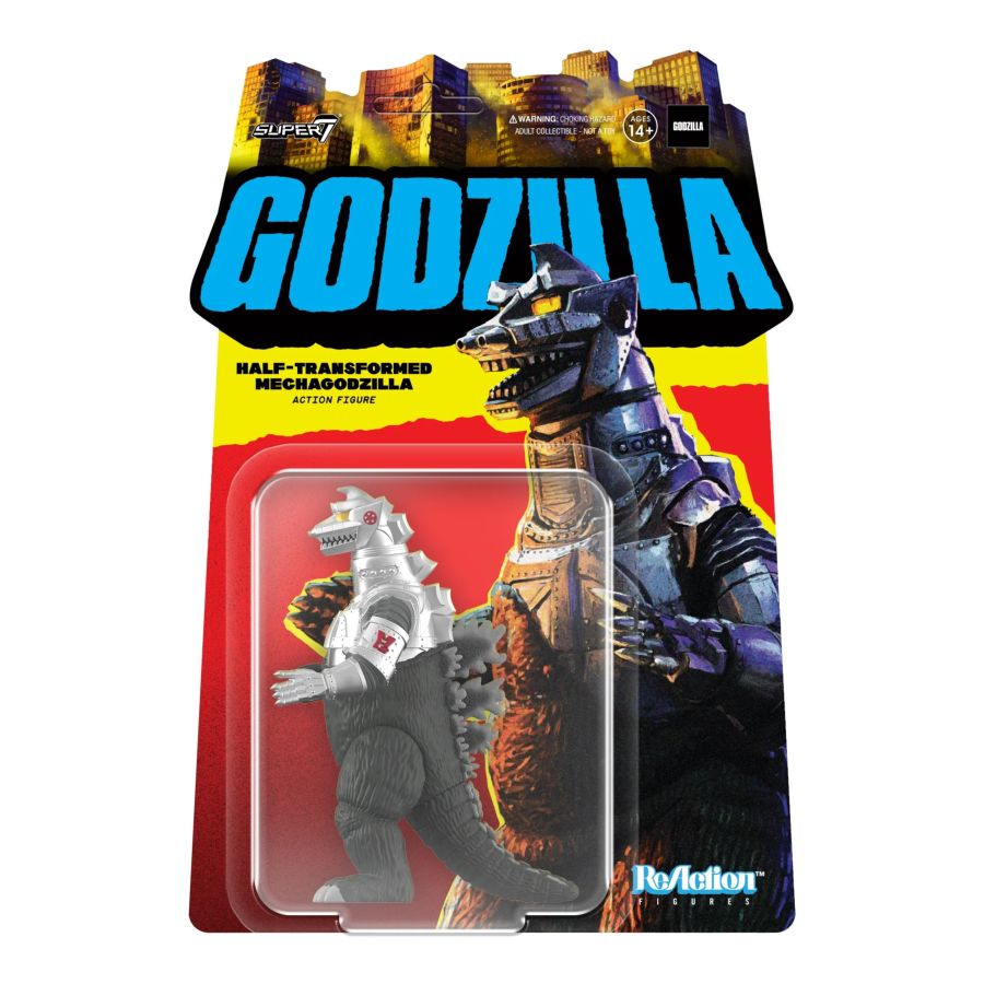 Toho - Half-Transformed Mechagodzilla Reaction 3.75" Figure