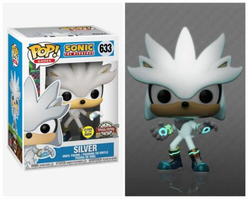 Sonic the Hedgehog - Silver Glow US Exclusive Pop! Vinyl #633