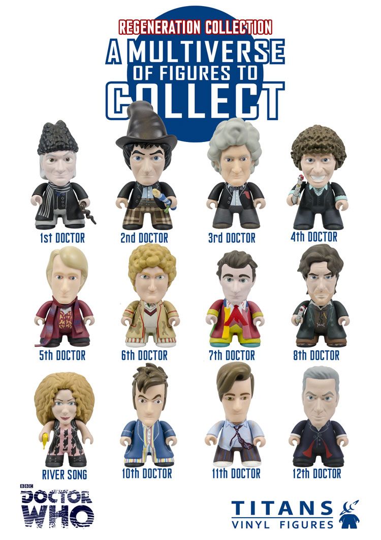 Doctor Who - Regeneration Titans Blind Box - Ozzie Collectables