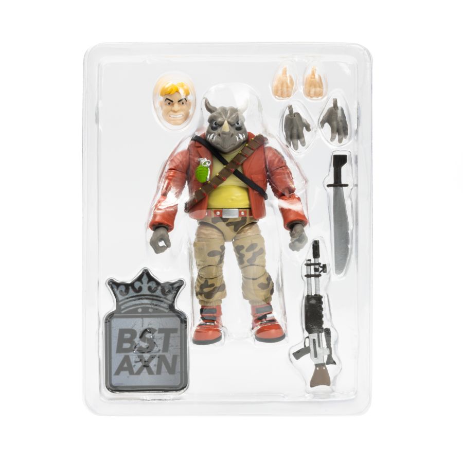 Teenage Mutant Ninja Turtles (comics) - Rocksteady Street Thug 5" BST AXN Figure
