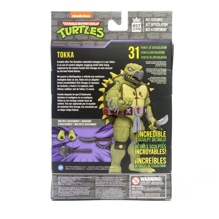 Teenage Mutant Ninja Turtles (comics) - Tokka 5" BST AXN Figure