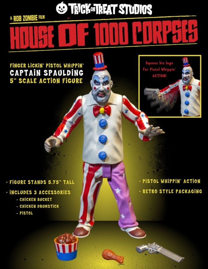 House of 1,000 Corpses - Captain Spaulding 5" Action Figure