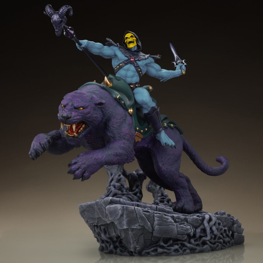 Masters of the Universe - Skeletor & Panthor Deluxe 1:6 Scale Maquette
