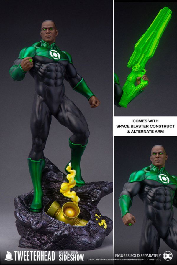 Green Lantern - John Stewart Maquette