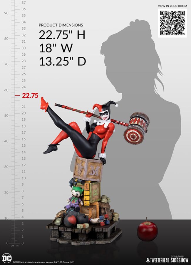 DC Comics - Harley Quinn 1:4 Scale Maquette
