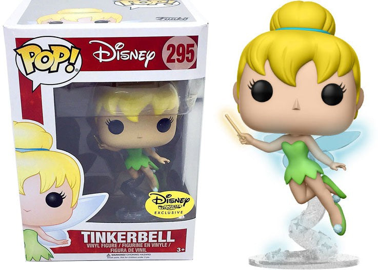 Peter Pan - Tinkerbell (Flying) Disney Treasure Exclusive Pop Vinyl #295