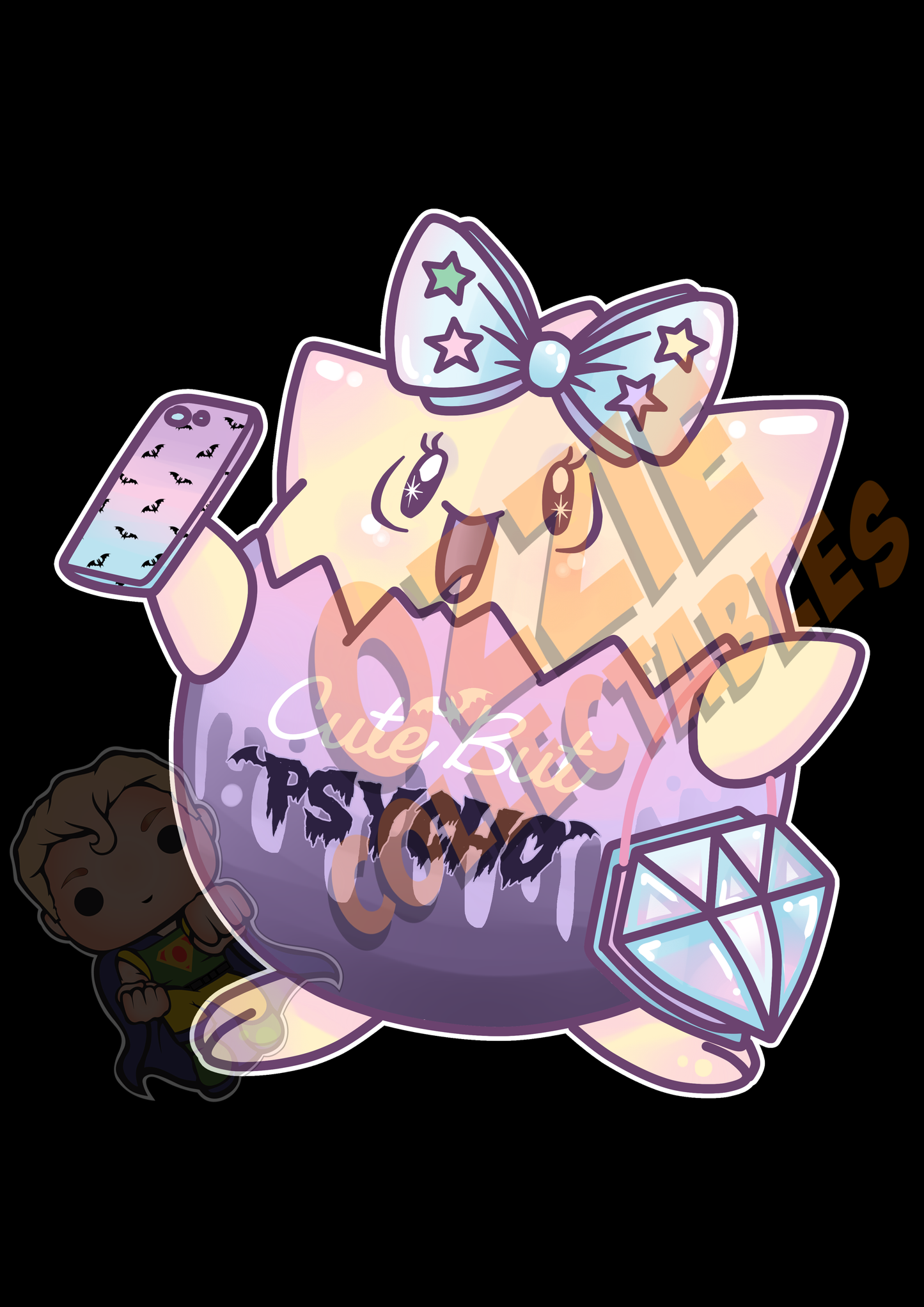 Pokemon - Togepi - Rose Demon Art Print Poster