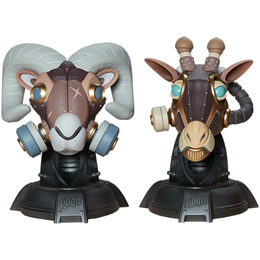 Sideshow Originals - Ram & Giraffe Designer Toy