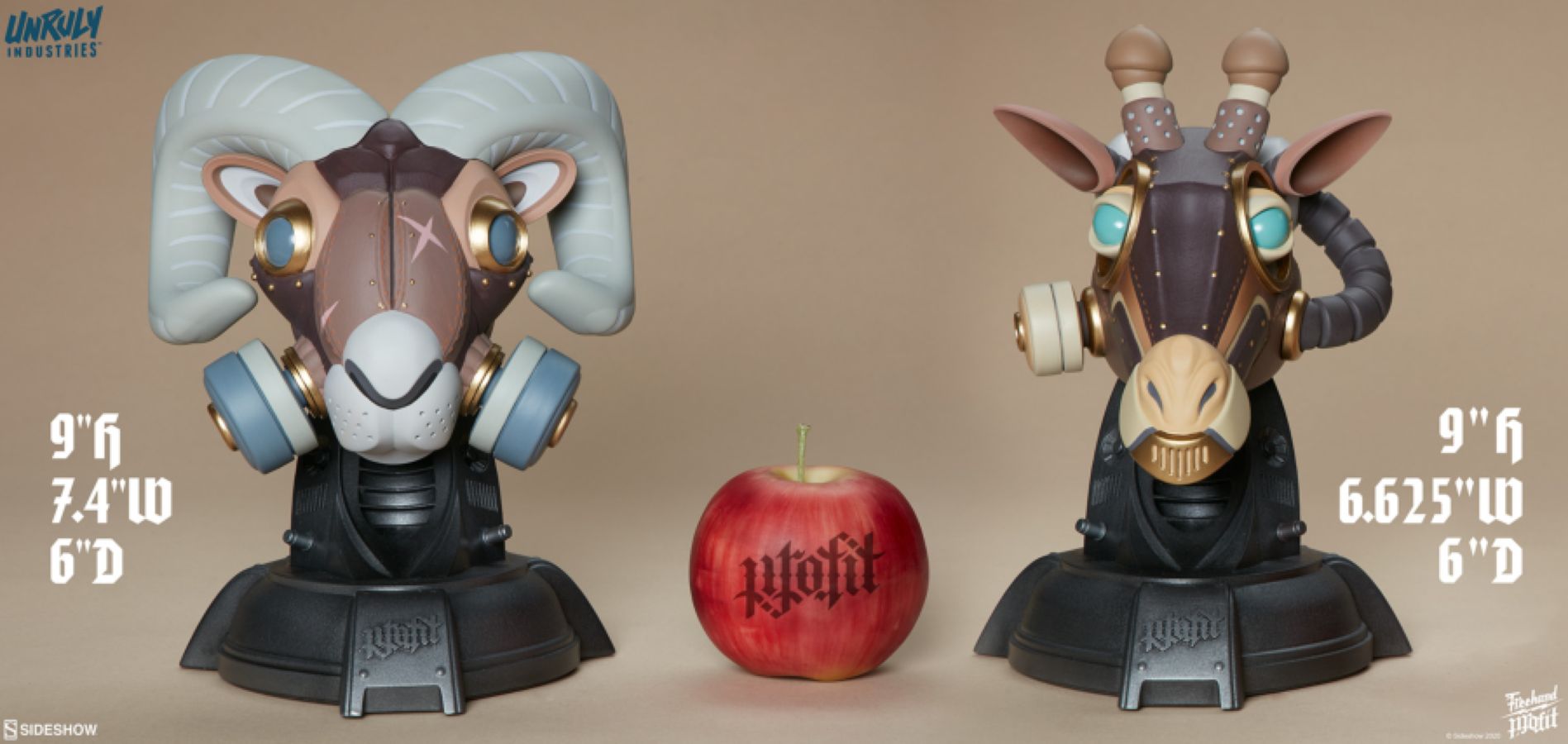 Sideshow Originals - Ram & Giraffe Designer Toy